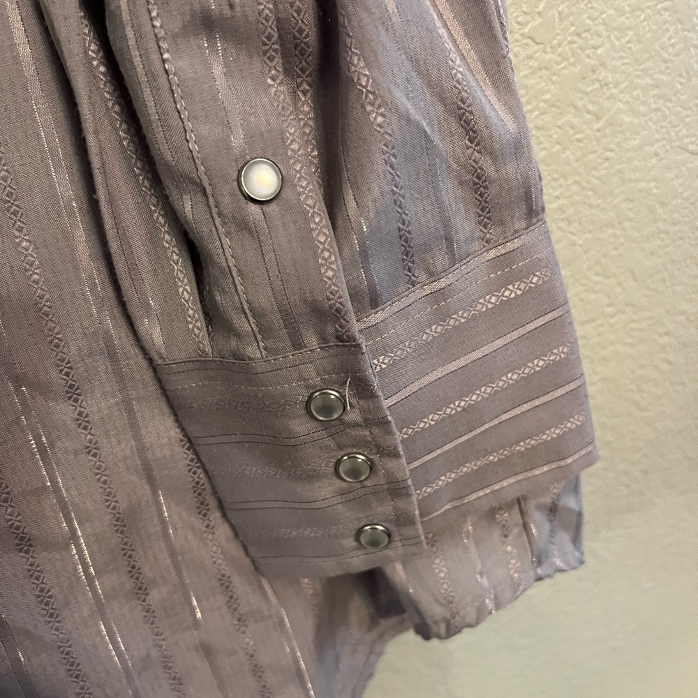 Roper Size Large Pearl Snap long sleeve - Picture 8 of 9